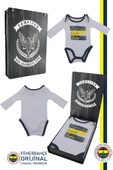 Fenerbahçe Orijinal Lisanslı Kalpleri Fetheden Renkler Bebek Body Zıbın Hediyelik Ahşap Kutulu - 7