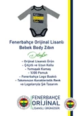 Fenerbahçe Orijinal Lisanslı Kalpleri Fetheden Renkler Bebek Body Zıbın - 2