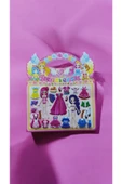 Ayver Çanta Model Boyama Karton Kız Elbise Kıyafet Sticker - 4