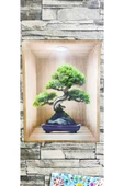 Ayver 3d Yapışkanlı Duvar Kağıdı Sticker 30x40 Cm Çiçekli Ağaç Model - 3