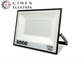 NOAS YL70 0200 Ultra Slim 200W Led Projektör 6500K Beyaz Işık - 1