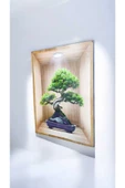 Ayver 3d Yapışkanlı Duvar Kağıdı Sticker 30x40 Cm Çiçekli Ağaç Model - 1