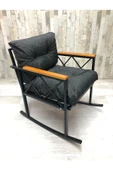 adımshops Sallanır Sandalye Tv Koltuğu Kafe-balkon-mutfak-berjer-ofis-salon Sallanır Tekli Koltuk Miami - 1