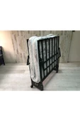 adımshops Katlanır Yatak, Karyola 90x190 Cm Katlanabilir Somya Tek Kişilik Katlanır Yatak(YATAK DAHİL) - 5