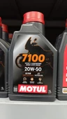 Motul 7100 20w50 1 Litre Tam Sentetik Motosiklet Yağı - 1