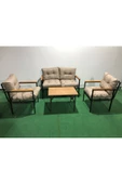 ZÜMRÜ Balkon-bahçe-kafe,çay Seti,koltuk Takımı,oturma Grubu,ofis Koltuğu + 70x50 sehpa - 1