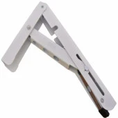 Mandallı Katlanabilir Masa Konsolu 1 Çift Beyaz 40cm thumbnail 7