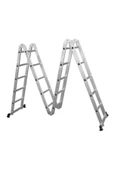 Saraylı Çok Amaçlı Fonksiyel Aluminyum Akrobat Merdiven 4x5 Basamaklı 560 Cm - 6