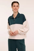 Lumberjack WL Cadyna 16KT02 4PR Yeşil Kadın Sweathirt 101894097 - 1