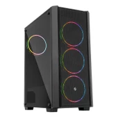 Frisby Fc-9415G 500W 4X12Cm Rgb Fan Mesh Atx Gaming Kasa thumbnail 1