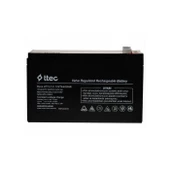Ttec 12V 7Ah Base BakıMsiz Kuru Aku - 1