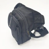 Yanar Çizgili Bacağa Bağlanan Bel Çantası - 3