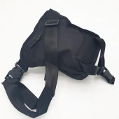 Yanar Çizgili Bacağa Bağlanan Bel Çantası - 5