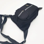 Yanar Çizgili Bacağa Bağlanan Bel Çantası - 9