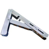 Şen Mandallı Katlanabilir Masa Konsolu Çinko 30 cm 1 Çift - 1