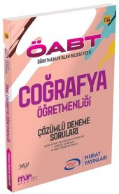 Murat Yayınları ÖABT Coğrafya Öğretmenliği Çözümlü Deneme Sınavı - 1