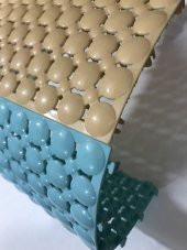 ORTOPEDİK YER KAROSU KAYDIRMAZ 33X33 EBAT ESNEK YER KAROSU 33 X33 - 5