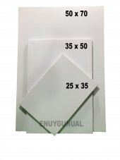 35x50 TUVAL RESSAM TUVALİ SANATSAL ÇALIŞMALAR İÇİN UYGUNDUR İYİ TUVAL - 1