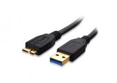 S-link SLX-U34 Usb3.0 1m Harici Disk 2li Data+Şarj Micro Usb Kablosu - 1
