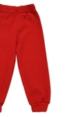 Panda Nakışlı Unisex Bebek Alt Kırmızı - 4