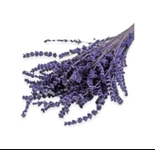 Dökülmeyen Gerçek Mor Lavanta Demeti 40-50 cm - 1