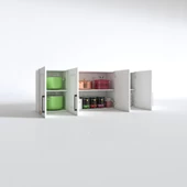 Kenzlife hazır mutfak dolabı soğan60 byz mod1 60*160*32 mebran kapak suntalam gövde thumbnail 3