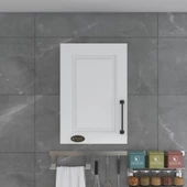 Kenzlife hazır mutfak dolabı bamya90 byz mod1 90*040*32 mebran kapak suntalam gövde - 2