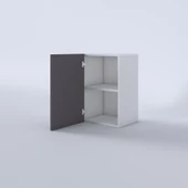 Kenzlife hazır mutfak dolabı bamya60 gri mod2 60*040*32 mebran kapak suntalam gövde thumbnail 4