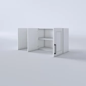 Kenzlife hazır mutfak dolabı mandalina60 byz mod1 60*120*32 mebran kapak suntalam gövde thumbnail 3