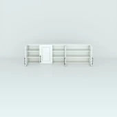 Kenzlife hazır mutfak dolabı fasulye90 byz mod1 90*200*32 mebran kapak suntalam gövde thumbnail 3