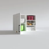 Kenzlife hazır mutfak dolabı tere60 byz mod1 60*080*32 mebran kapak suntalam gövde thumbnail 3