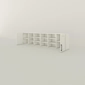 Kenzlife hazır mutfak dolabı kavun60 byz mod1 60*240*32 mebran kapak suntalam gövde thumbnail 4