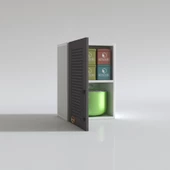 Kenzlife hazır mutfak dolabı bamya60 gri mod2 60*040*32 mebran kapak suntalam gövde thumbnail 3