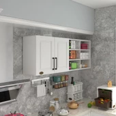 Kenzlife hazır mutfak dolabı zencefil60 byz mod1 60*160*32 mebran kapak suntalam gövde thumbnail 1