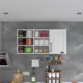 Kenzlife hazır mutfak dolabı nane90 byz mod1 90X120X32 mebran kapak suntalam gövde - 2