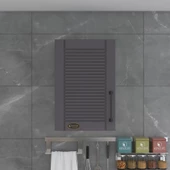 Kenzlife hazır mutfak dolabı bamya60 gri mod2 60*040*32 mebran kapak suntalam gövde thumbnail 2