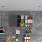 Kenzlife hazır mutfak dolabı pancar90 gri mod2 90*120*32 mebran kapak suntalam gövde thumbnail 2