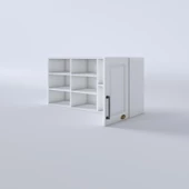 Kenzlife hazır mutfak dolabı nane60 byz mod1 60*120*32 mebran kapak suntalam gövde thumbnail 4