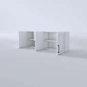 Kenzlife hazır mutfak dolabı havuç60 byz mod1 60*160*32 mebran kapak suntalam gövde thumbnail 3