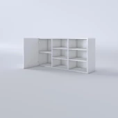 Kenzlife hazır mutfak dolabı pancar60 byz mod1 60*120*32 mebran kapak suntalam gövde thumbnail 4