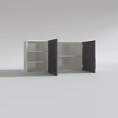 Kenzlife hazır mutfak dolabı kestane60 gri mod2 60*120*32 mebran kapak suntalam gövde thumbnail 4