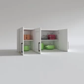 Kenzlife hazır mutfak dolabı mandalina60 byz mod1 60*120*32 mebran kapak suntalam gövde thumbnail 4