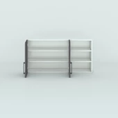 Kenzlife hazır mutfak dolabı maydanoz90 gri mod2 90*120*32 mebran kapak suntalam gövde - 3