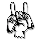 Lazer Kesim Metal Duvar Dekoru Oyuncu (Gamer) Metal Duvar Tablosu Soyut - 5
