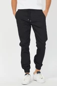 Erkek Bej Paça Lastikli Likralı Jogger Pantolon - 6