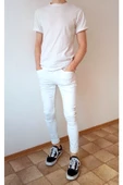 Erkek Denim Slim Fit Pantolon - 12