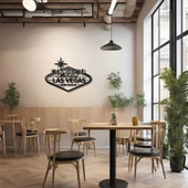 Dekoratif Metal Sanatı Casino 6 Metal Duvar Tablosu Casino thumbnail 1