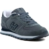 HAMMER JACK 19250 GRİ HAKİKİ DERİ COMFORT CASUAL GÜNLÜK SPOR AYAKKABISI - 5