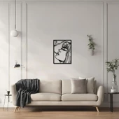 Modern Metal Duvar Sanatı Pop Art 22 Metal Duvar Tabosu Pop Art thumbnail 1