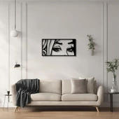 Dekoratif Metal Sanatı Pop Art 4 Metal Duvar Tablosu Pop Art - 5